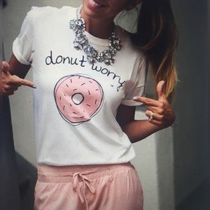 Handmade donut T-shirt